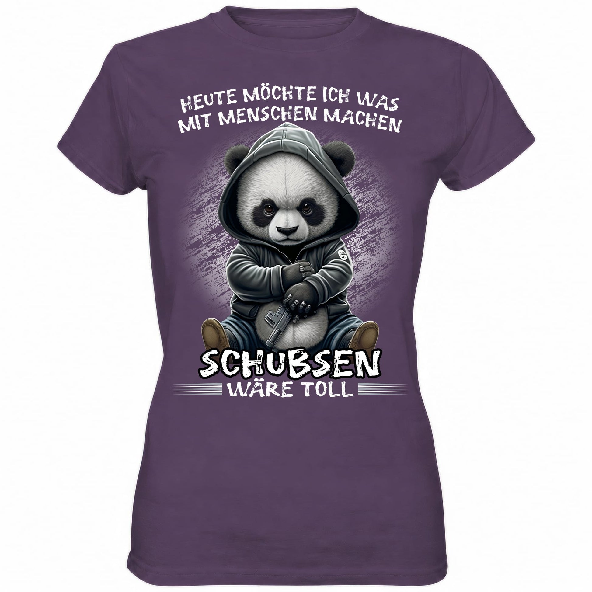 Heute möchte ich was mit Menschen machen..II - Ladies Shirt - Totally Wasted