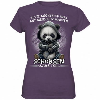 Heute möchte ich was mit Menschen machen..II - Ladies Shirt - Totally Wasted