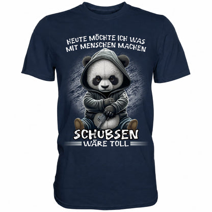 Heute möchte ich was mit Menschen machen..II - Shirt - Totally Wasted
