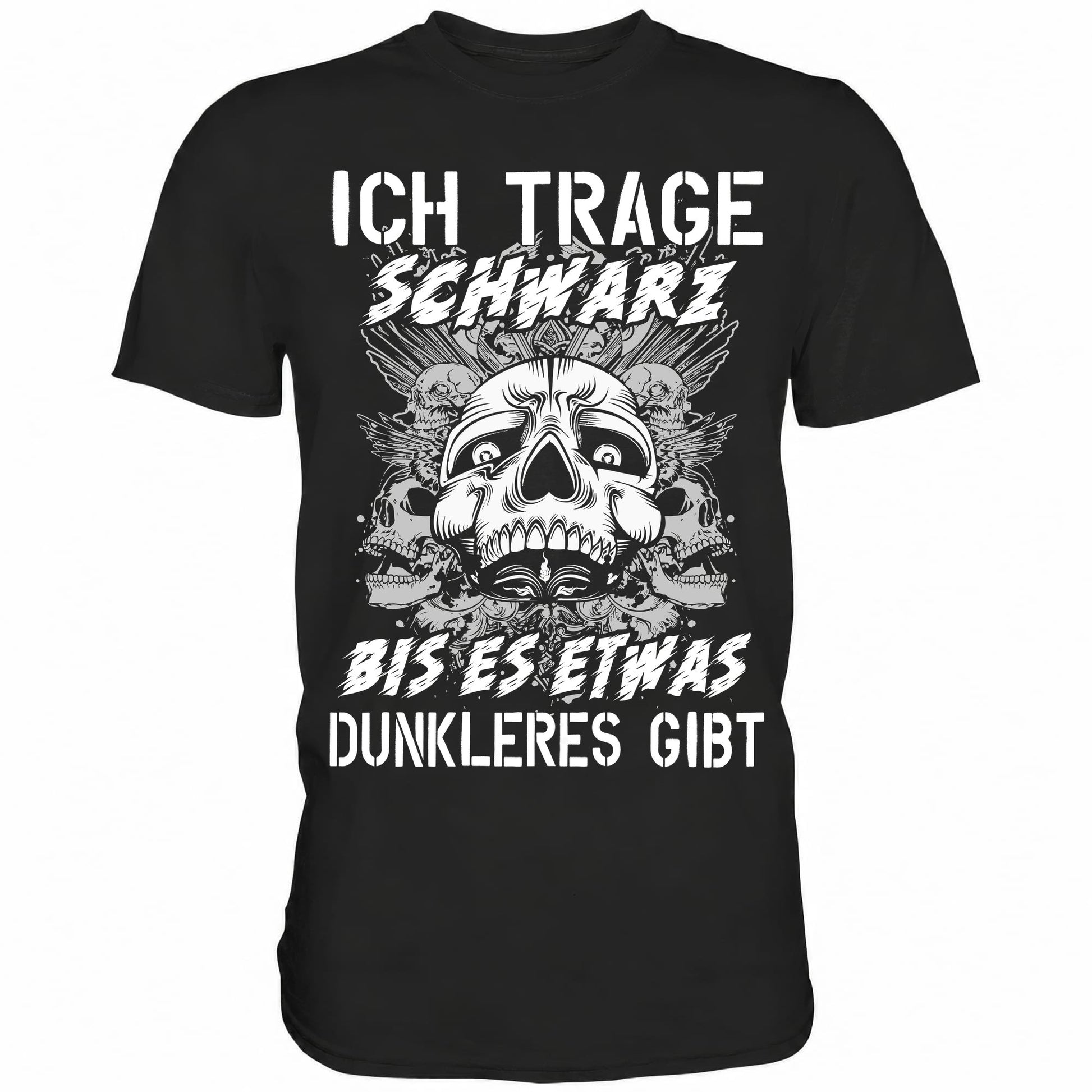 Ich trage schwarz bis es etwas Dunkleres gibt - Shirt - Totally Wasted