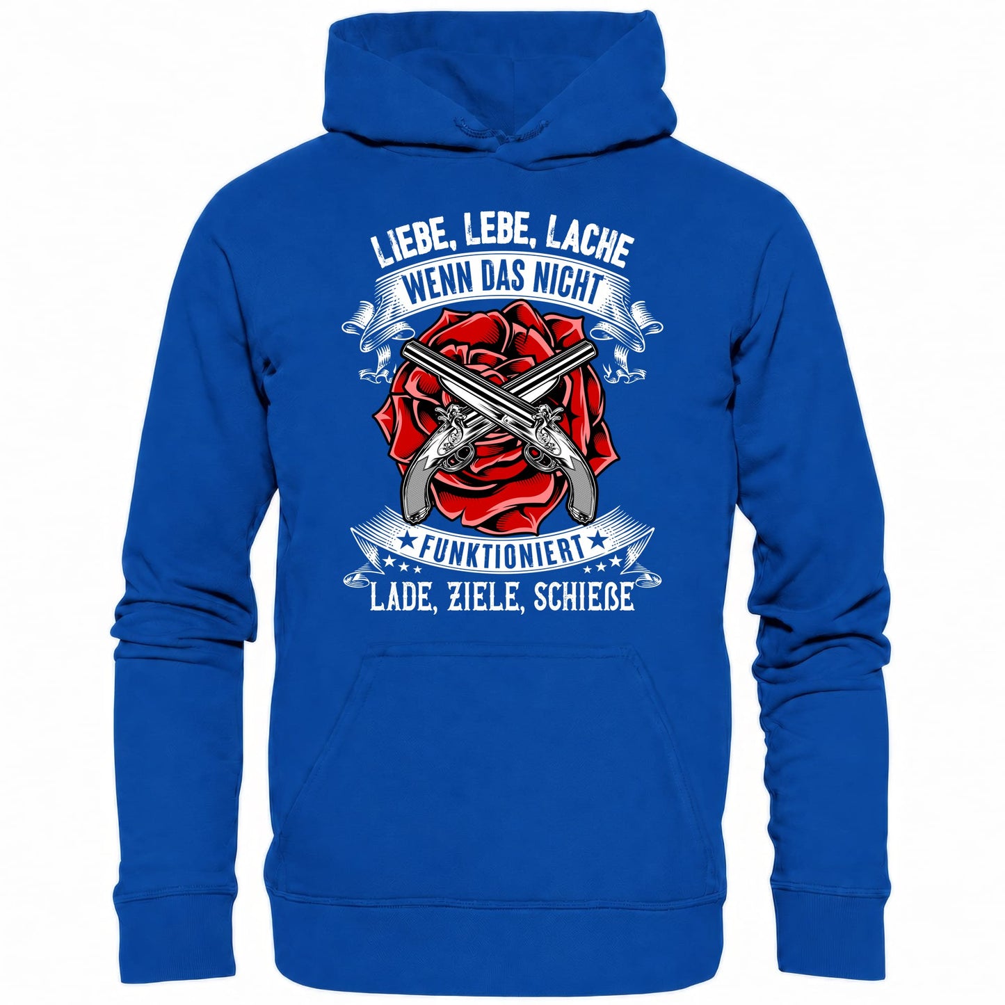 Liebe lebe lache, wenn das nicht funktioniert, lade ziele schieße II - Hoodie - Totally Wasted