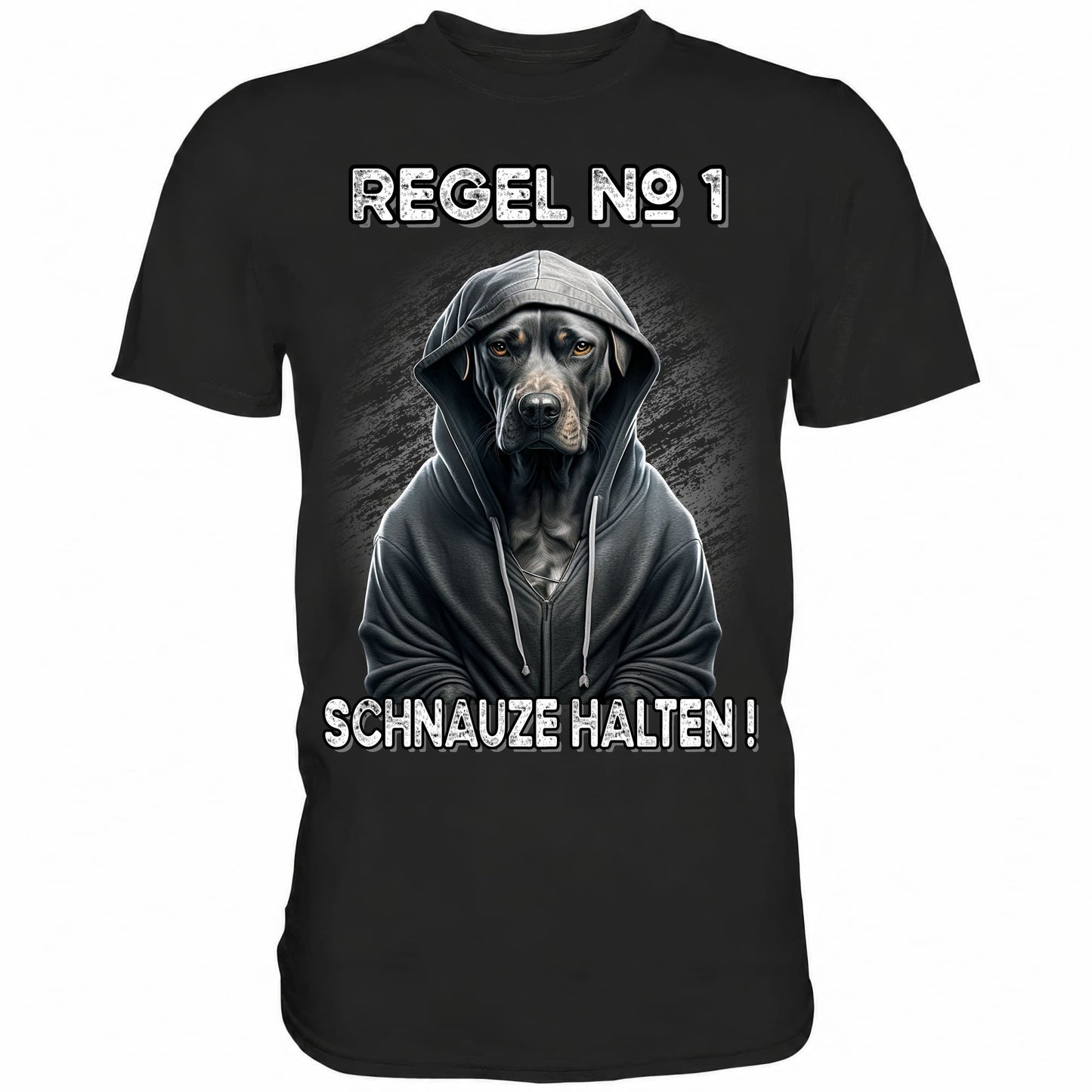 Regel Nummer 1 - Schnauze halten! - Shirt - Totally Wasted