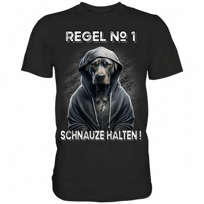Regel Nummer 1 - Schnauze halten! - Shirt - Totally Wasted