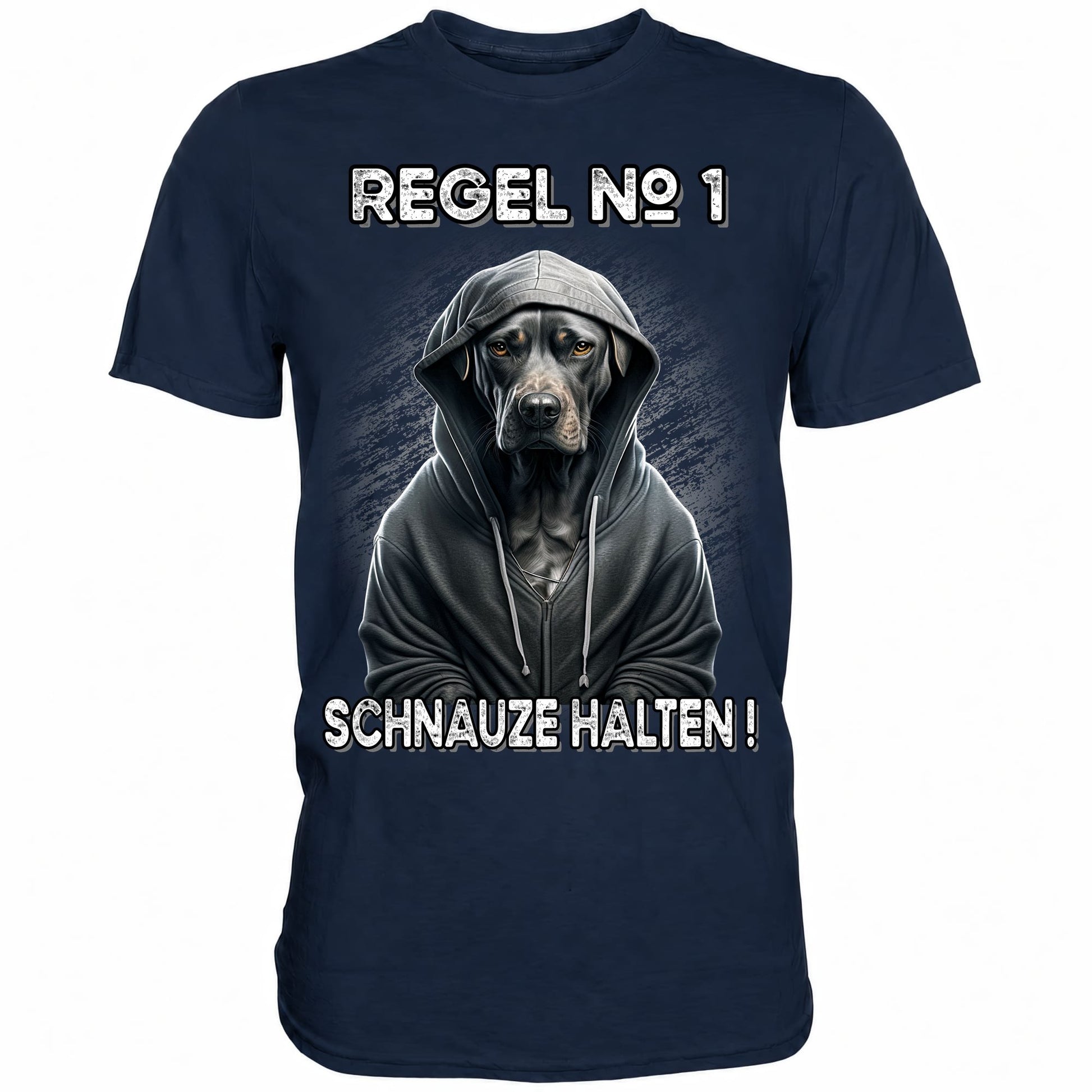 Regel Nummer 1 - Schnauze halten! - Shirt - Totally Wasted