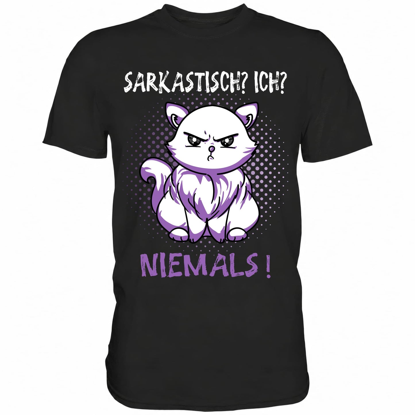 Sarkastisch? Ich? Niemals! - Shirt - Totally Wasted