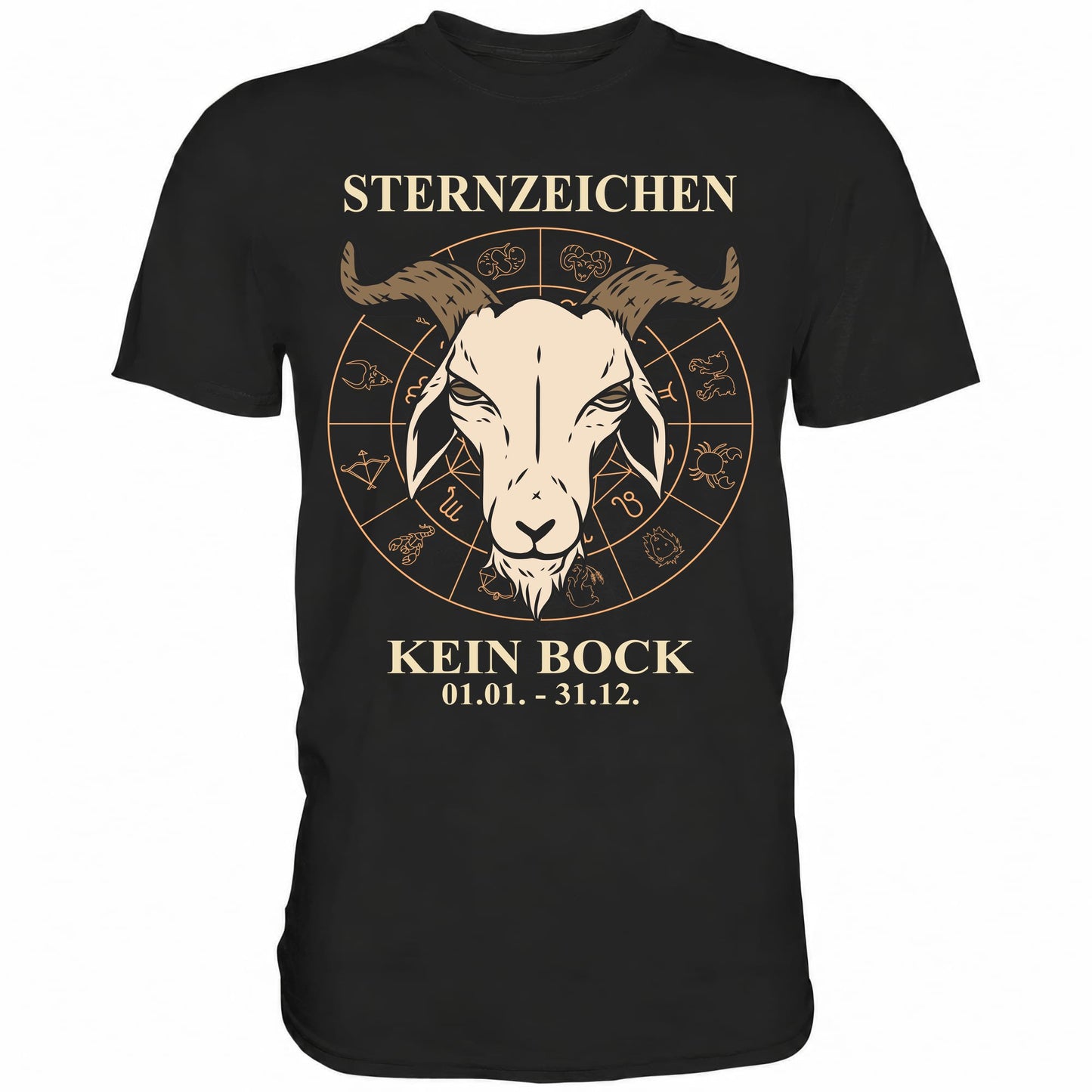 Sternzeichen: Kein Bock - Shirt - Totally Wasted