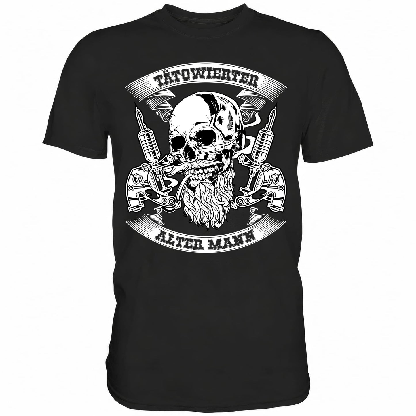 Tätowierter alter Mann - Shirt - Totally Wasted