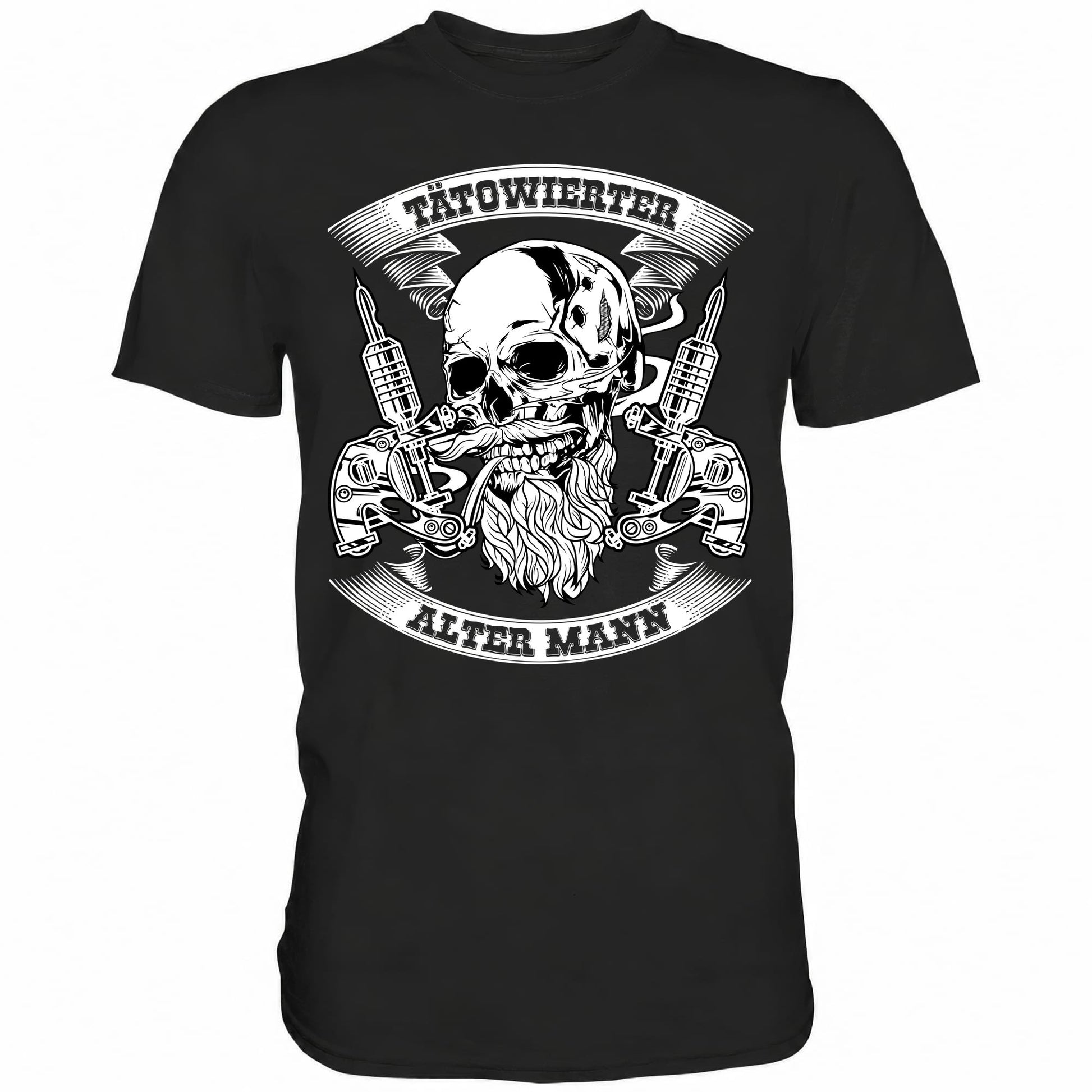 Tätowierter alter Mann - Shirt - Totally Wasted