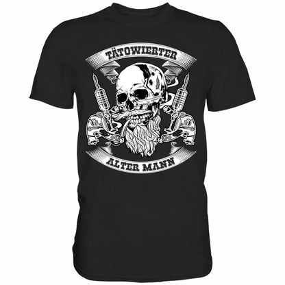 Tätowierter alter Mann - Shirt - Totally Wasted
