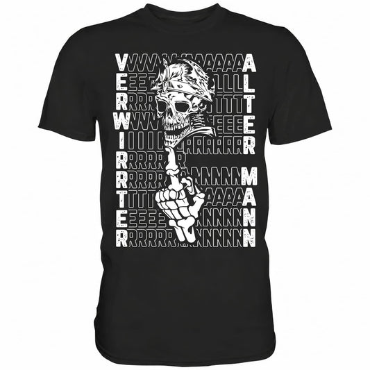 Verwirrter alter Mann - Shirt - Totally Wasted