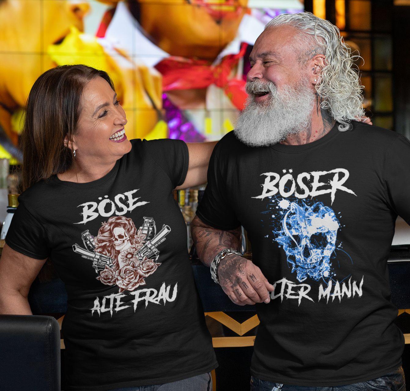 Böse alte Frau - Shirt - Totally Wasted