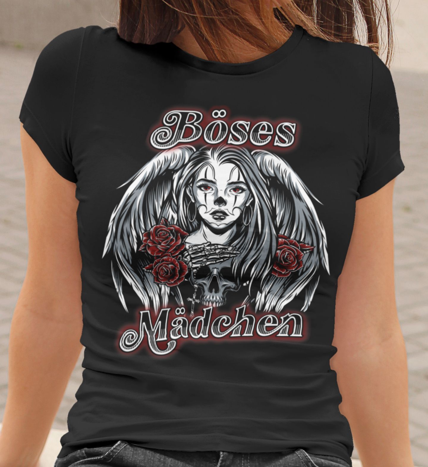 Böses Mädchen - Ladies Shirt - Totally Wasted
