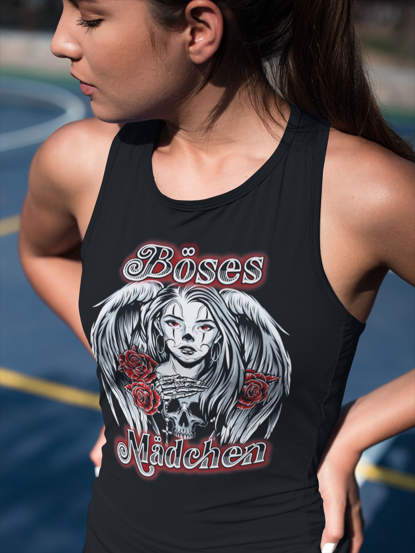 Böses Mädchen - Ladies Tank-Top - Totally Wasted