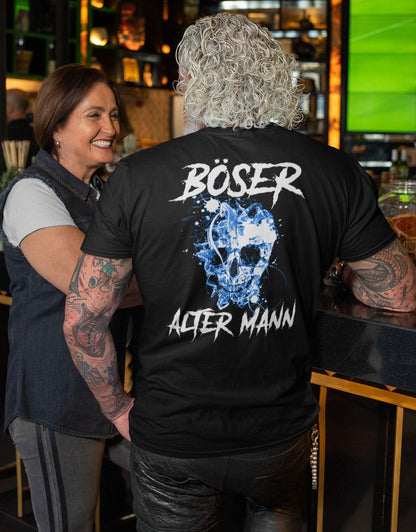 Böser alter Mann - Backprint Shirt - Totally Wasted