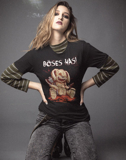 Böses Hasi - Ladies Shirt - Totally Wasted