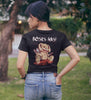 Böses Hasi - Backprint Shirt - Totally Wasted