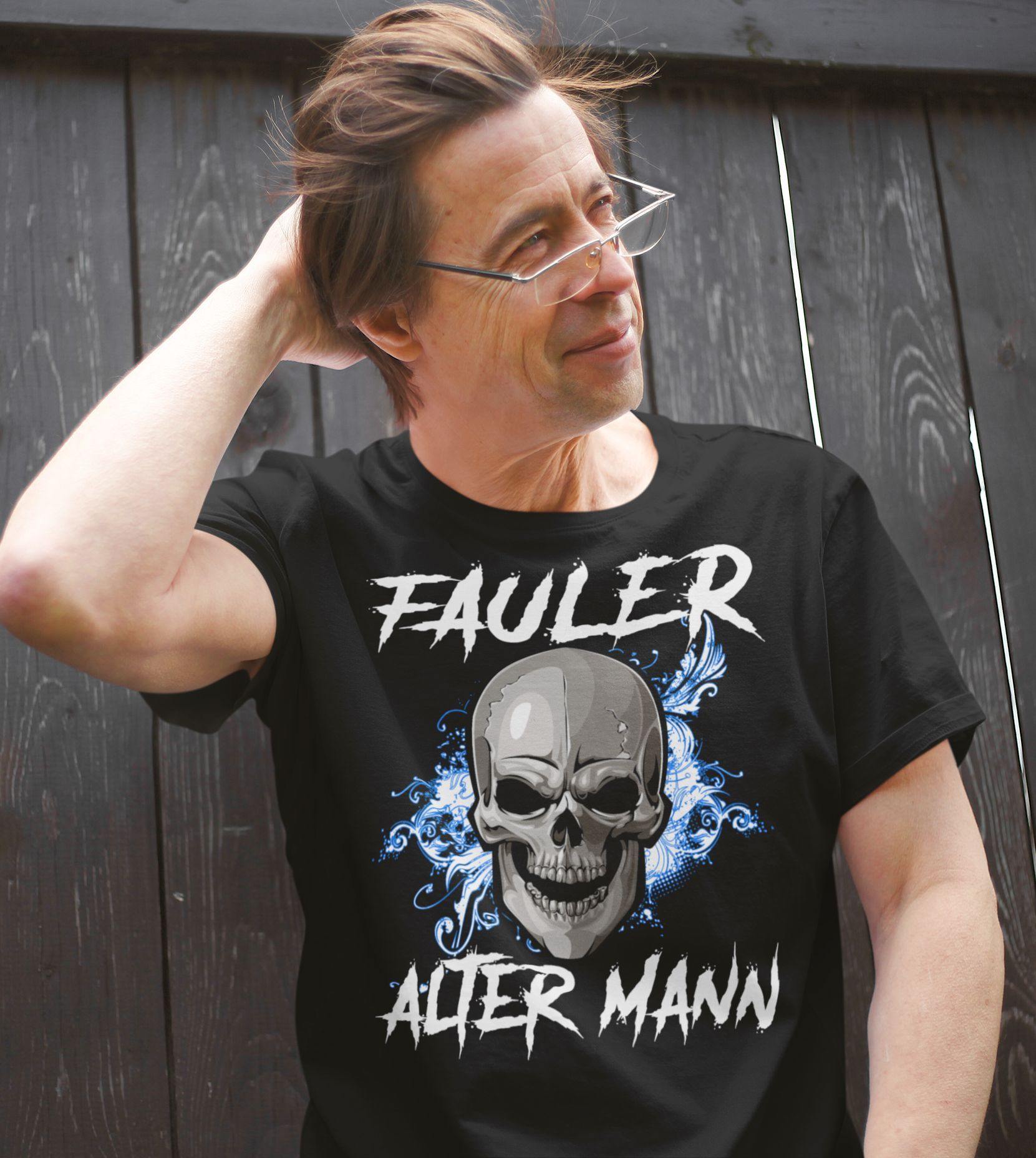 Fauler Alter Mann - Shirt - Totally Wasted