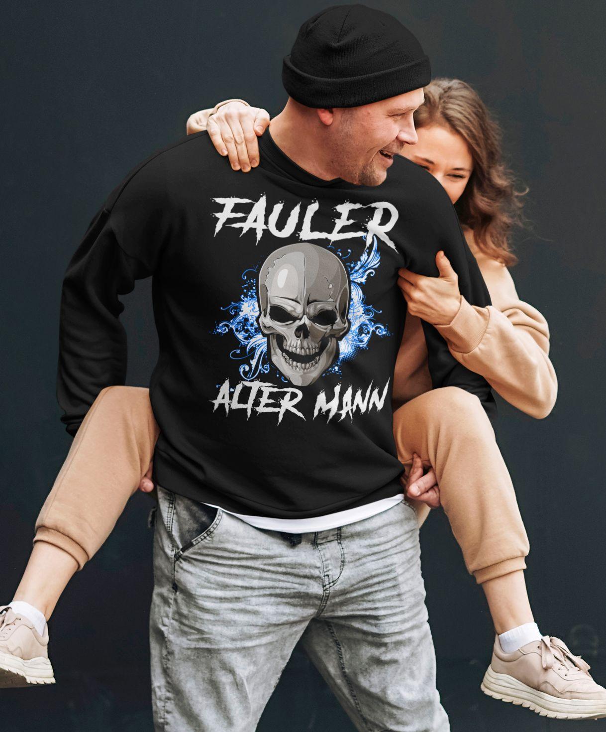 Fauler Alter Mann - Sweatshirt - Totally Wasted