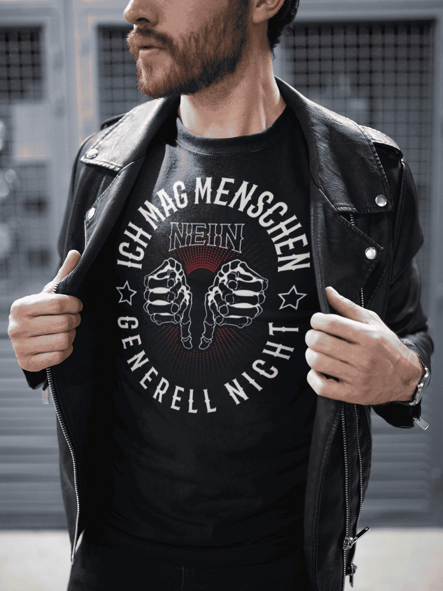 Nein, ich mag Menschen generell nicht - Shirt - Totally Wasted