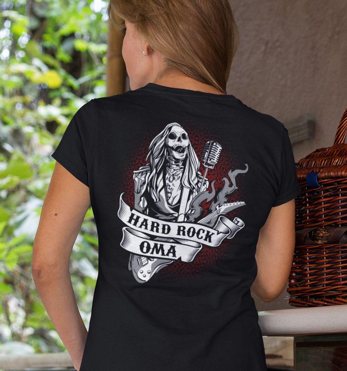 Hard Rock Oma - Backprint Shirt - Totally Wasted