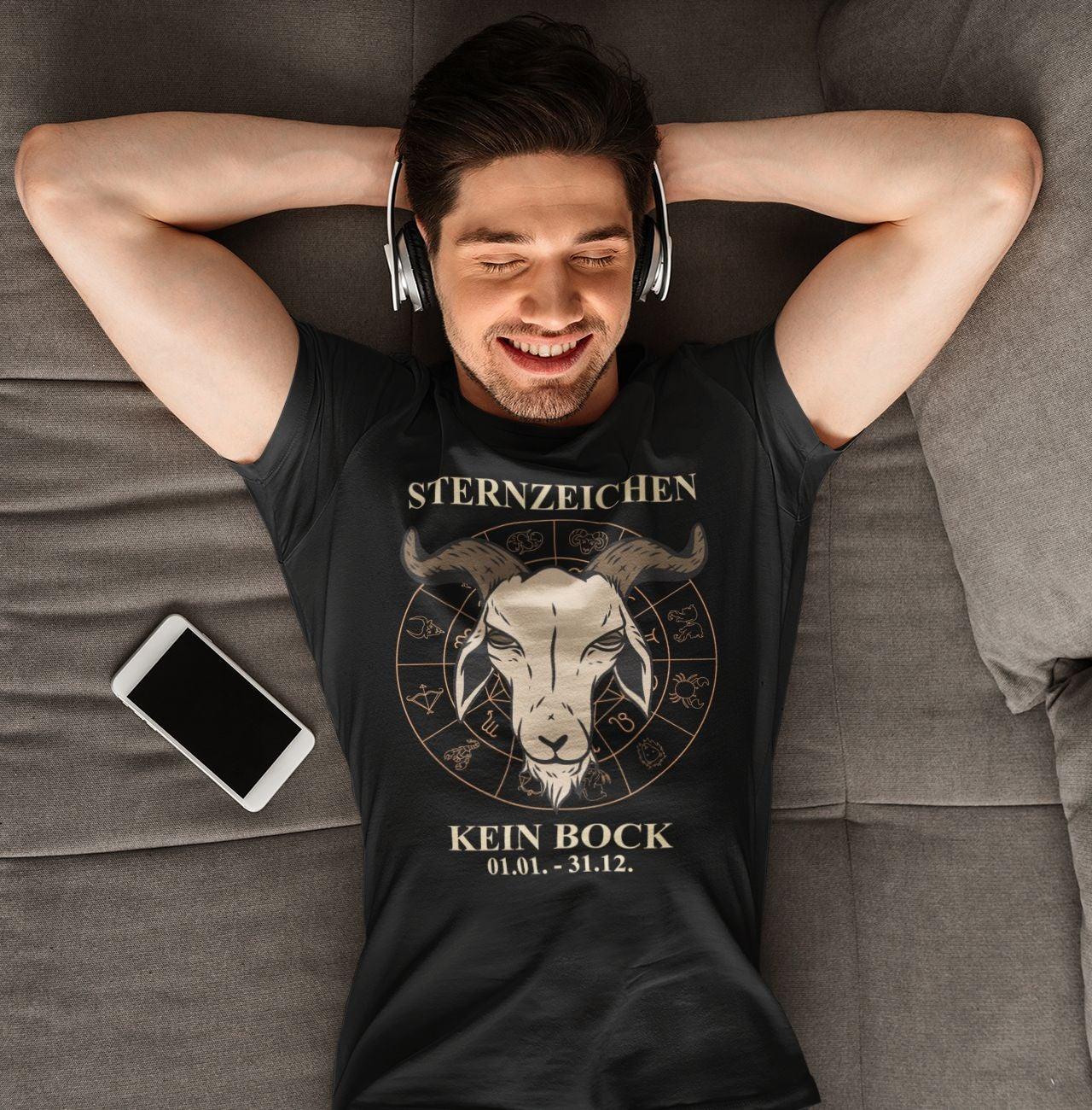 Sternzeichen: Kein Bock - Shirt - Totally Wasted