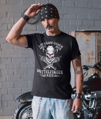 Langsam gehen mir die Mittelfinger aus - Shirt - Totally Wasted
