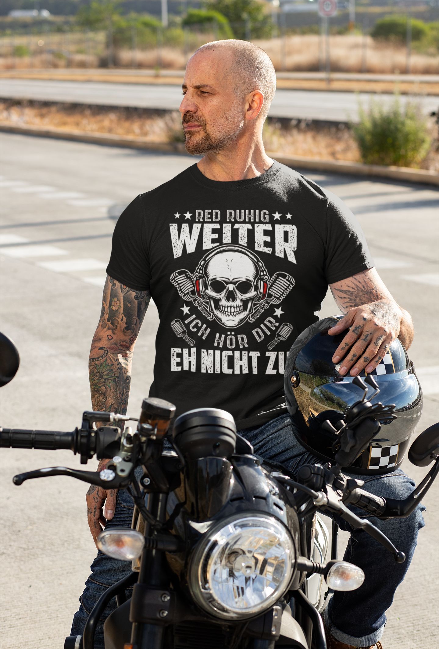 Red ruhig weiter ich hör dir eh nicht zu - Shirt - Totally Wasted