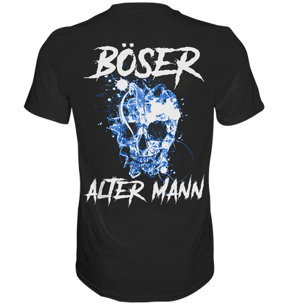 Böser alter Mann - Backprint Shirt - Totally Wasted
