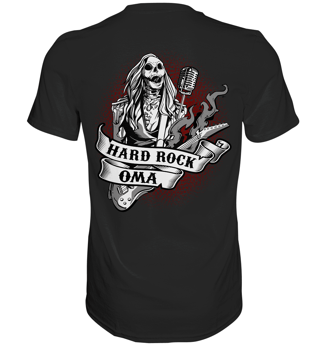 Hard Rock Oma - Backprint Shirt - Totally Wasted