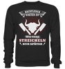 Hackfleisch kneten ist wie Tiere streicheln, nur später - Sweatshirt - Totally Wasted