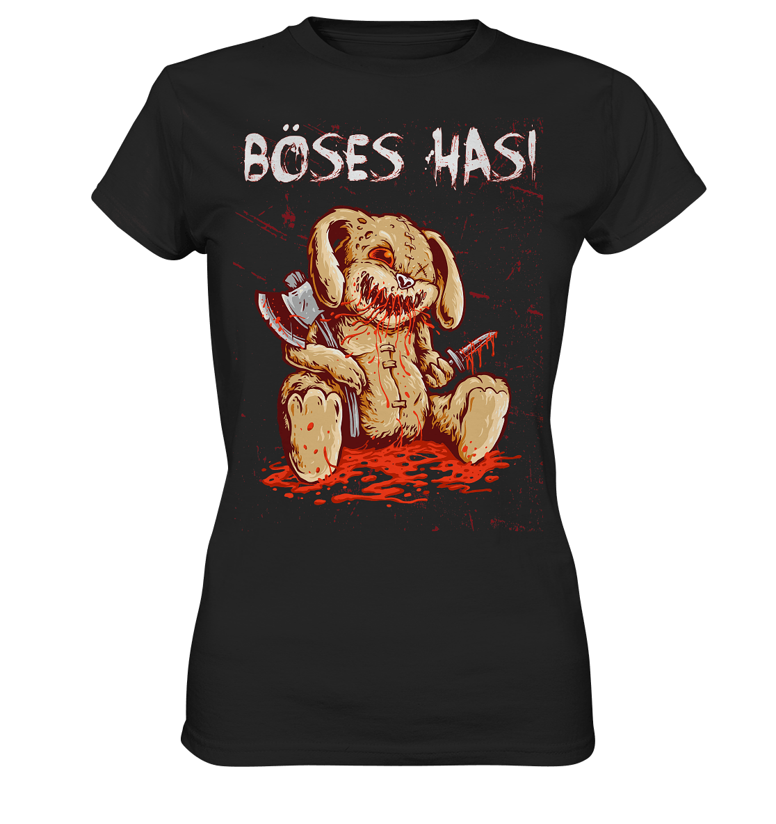 Böses Hasi - Ladies Shirt - Totally Wasted