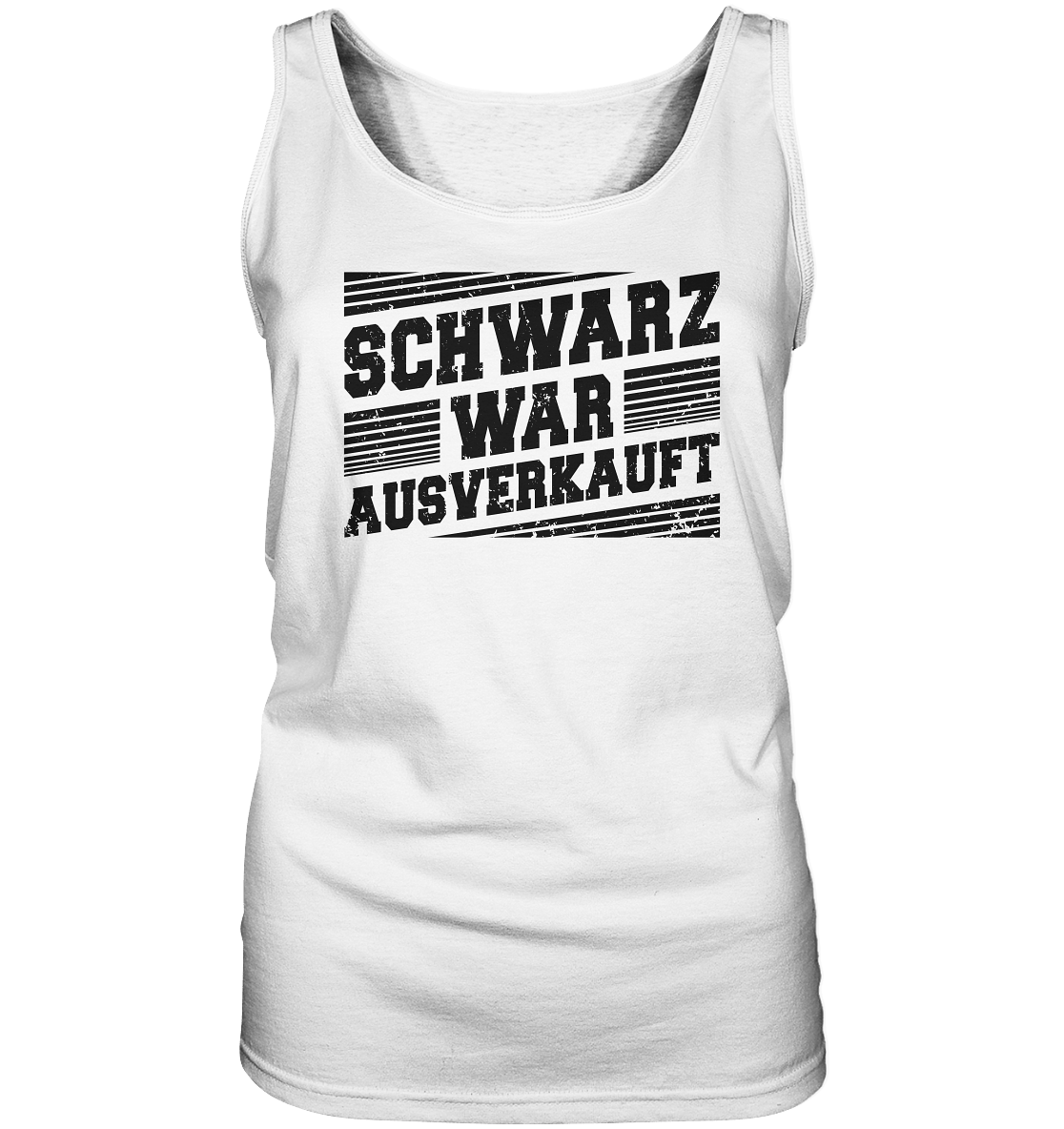 Schwarz war ausverkauft - Ladies Tank-Top - Totally Wasted