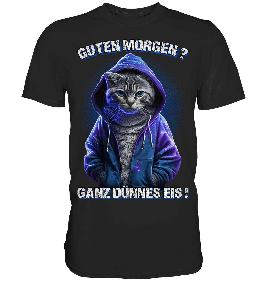 Guten Morgen? Ganz dünnes Eis! - Shirt - Totally Wasted